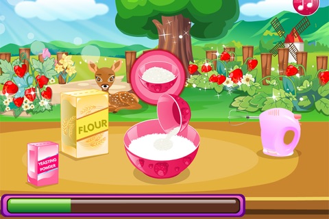 Cooking strawberry short cake screenshot 2