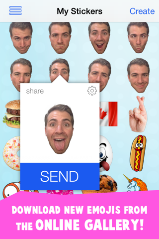 Emoji & Sticker Studio - Create your own GIF emoticons! screenshot 2