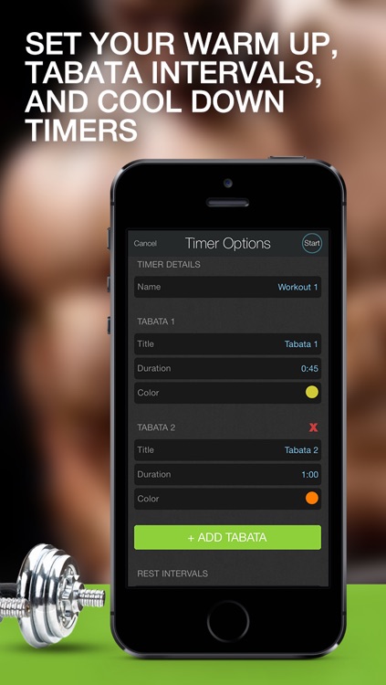 Tabata Timer: Tabata for Cycling, Running, Swimming, and Bootcamp Workouts
