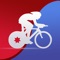 Download this application and you participate live and in real-time in the longest bicycle race in the world