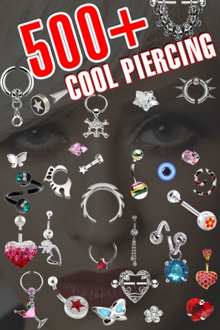 Pimp My Piercing PRO - Virtual Body Piercing Booth - Face Tune App for Your Virtual Face Makeover screenshot 3