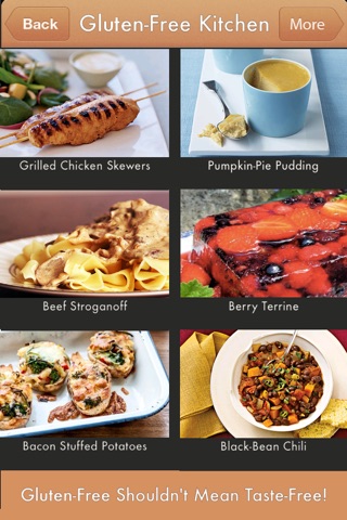 Gluten Free Kids Meals screenshot 2