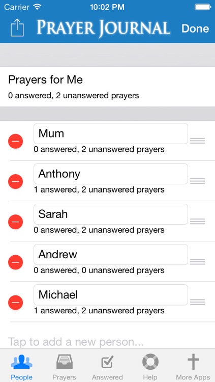 Prayer Journal screenshot-3