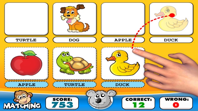 First Words 7+2 · Early Reading A to Z, TechMe Letter Recognition and Spelling (Animals, Colors, Numbers, Shapes, Fruits) - Learning Alphabet Activity Game with Letters for Kids (Toddler, Preschool, Kindergarten and 1st Grade) by Abby Monkey® screenshot-3