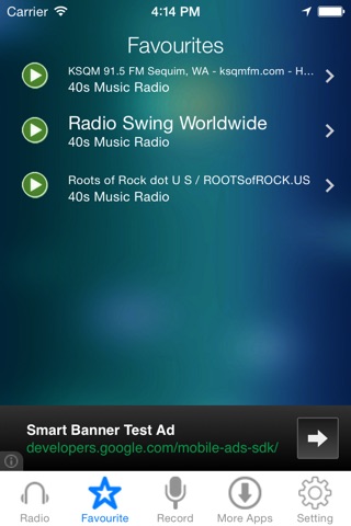 40s Music Radio Recorder screenshot 3