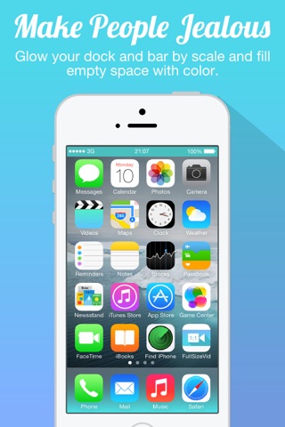 Full Size Wallpaper - Wallpaper Editor to Fix Resize Rotate or Scale Your Photo Picture and Image for iOS 7 screenshot 3