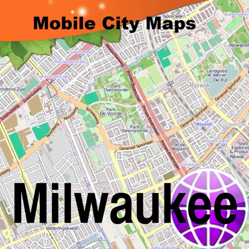 Milwaukee Street Map icon
