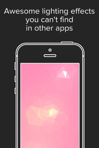 Random Polygon Wallpaper Plus Free — support 6 and 6plus resolutions screenshot 2