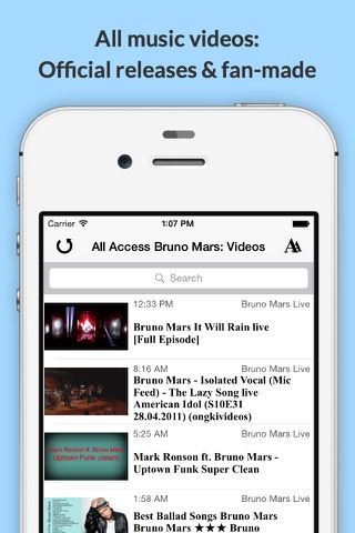 All Access: Bruno Mars Edition - Music, Videos, Social, Photos, News & More! screenshot 3