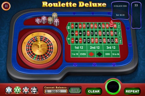 Roulette Deluxe "Play Roulette" screenshot 4
