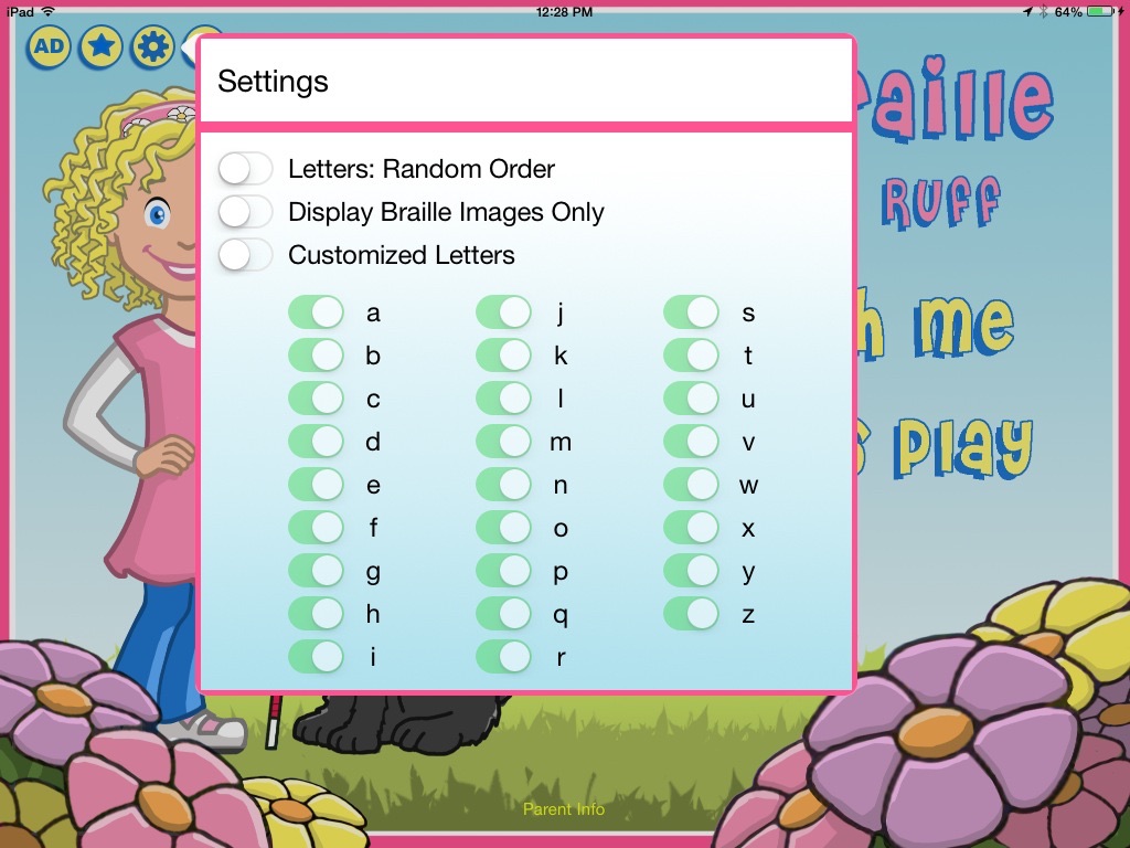 Exploring Braille with Madilyn and Ruff screenshot 2
