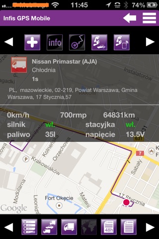 Infis GPS Mobile screenshot 2