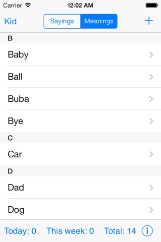 Kid-o-Talk - Track Baby First Words screenshot 4