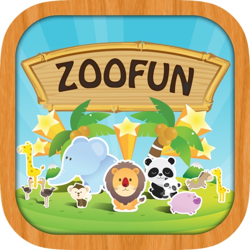 ZooFun - Animal Game For Kids and Toddlers with many matching puzzles - suitable for early learning and preschoolers Icon