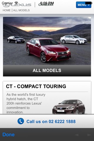 Lexus Canberra screenshot 3