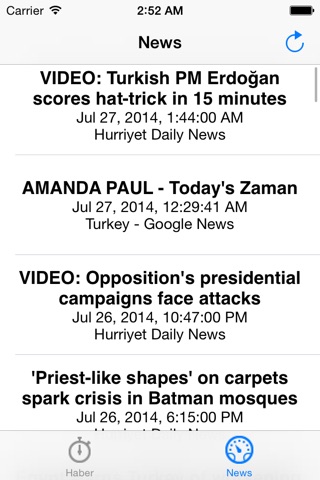 Turkish News - Haber screenshot 3