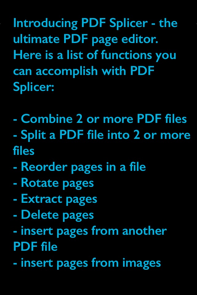 PDF Splicer 2 Free screenshot 3