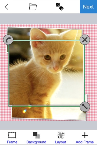 Slice Collage Lite- Slice photo to create square reverse photo collage and share to social network screenshot 4