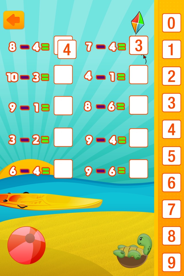 Preschool Puzzle Math Free - Basic School Math Adventure Learning Game (Numbers Counting Addition Subtraction) for kids screenshot 2