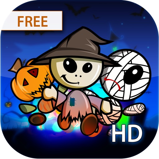 The Great Little Monster Arcade Land:Dracula the Vampire, Frankenstein,Casper, Ramses the Mummy and The Witch in a monster hunt adventure game free for iPad