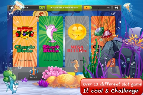 777 Little Mermaid Bonanza Slots Game screenshot 3