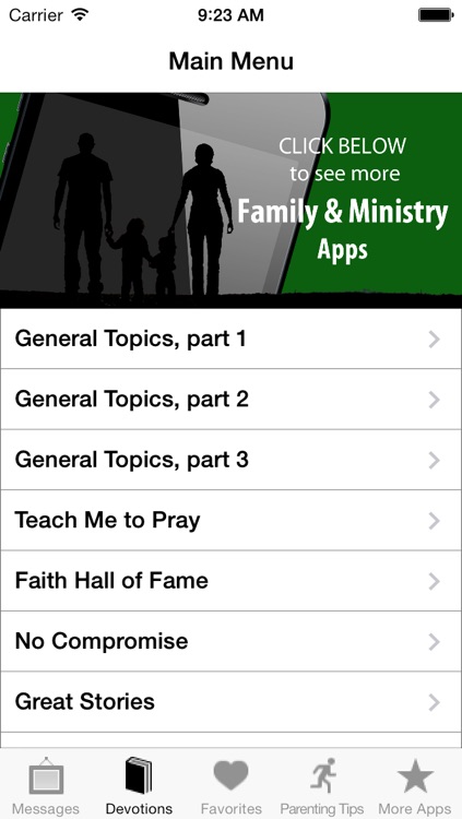 Family Action Pack Devotions