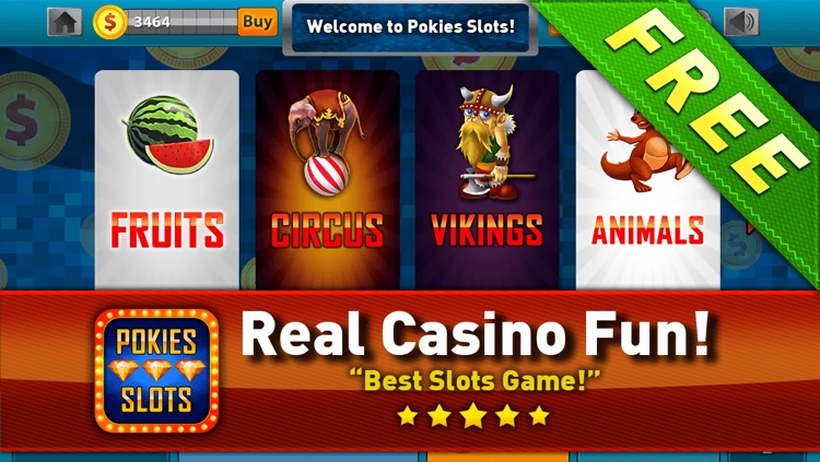 Pokies Slots 777 Lucky Casino - Fun Progressive Style Las Vegas Jackpot Slot Machines 3D FREE