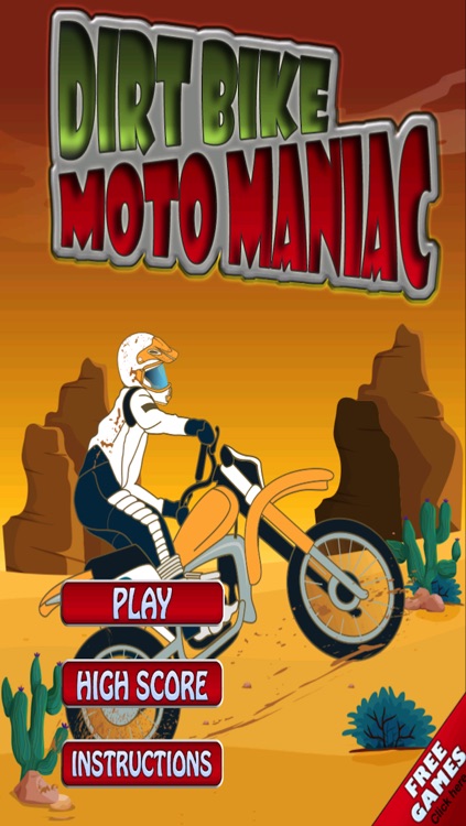 Dirt Bike Moto Maniac - Motorcycle Action Game