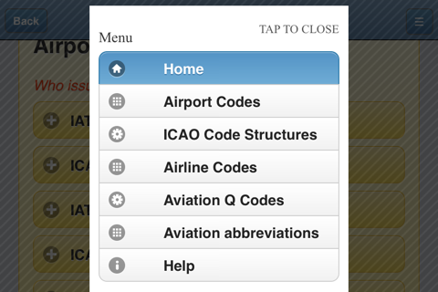 Airport Codes Database screenshot 3
