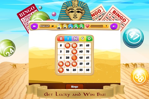 King Tut Bingo FREE - Bingohall Shootout screenshot 3