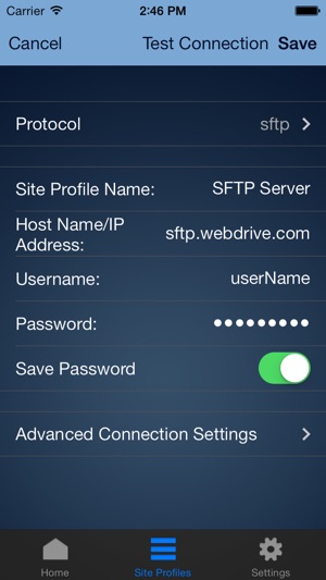 WebDrive – WebDAV, SFTP, FTP Secure File Transfer Client(圖2)-速報App