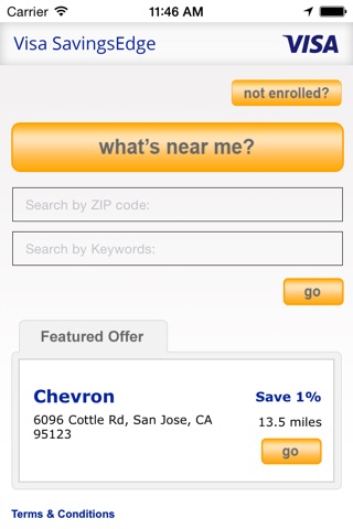 Visa SavingsEdge screenshot 2