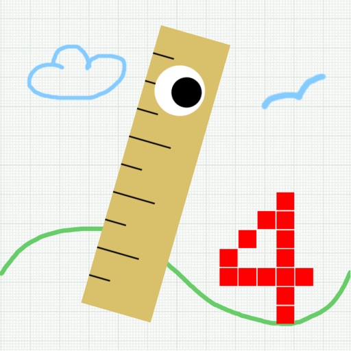 Number Jumper - cute retro jumping game iOS App