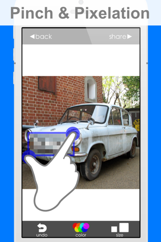 MosaicTouch - SUPER EASY PIXELATION- screenshot 2