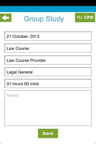 ALG Legal CPD Tracker App screenshot 3