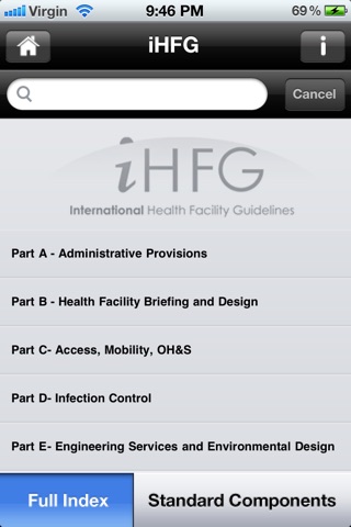 Health Facility Guidelines LT screenshot 2