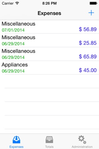 SimpLeeC Personal Expense Tracking System screenshot 2