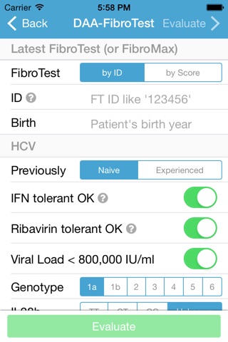 FibroTest screenshot 4