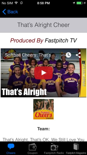 Fastpitch Softball Cheers(圖2)-速報App