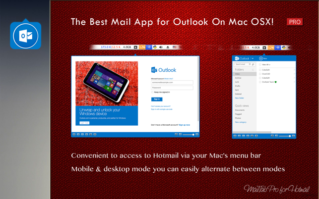 MailTab Pro for Hotmail