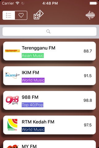 Radio Malaysia - FM online radio stations screenshot 4