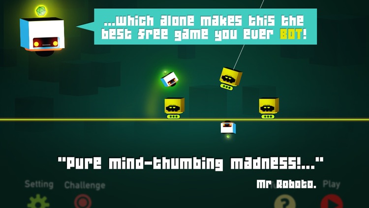 Bit! Bot! Jump! A free robot buddy jumping game! screenshot-4