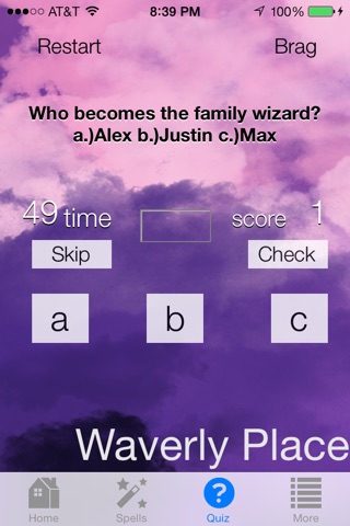 Waverly Place: Spells, Quiz, & Wand screenshot 4