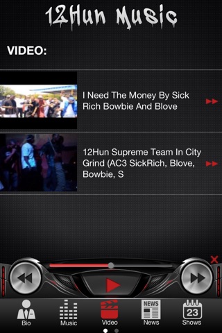 12Hun Music App screenshot 3