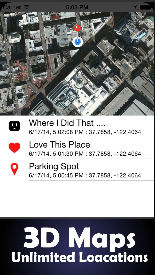 Find where i parked my car - Find my current location plus where is my parking place? Screenshot 2