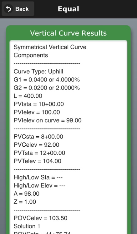Vertical Curves screenshot-4