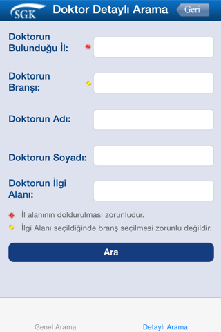SGK Hastaneni Seç screenshot 3
