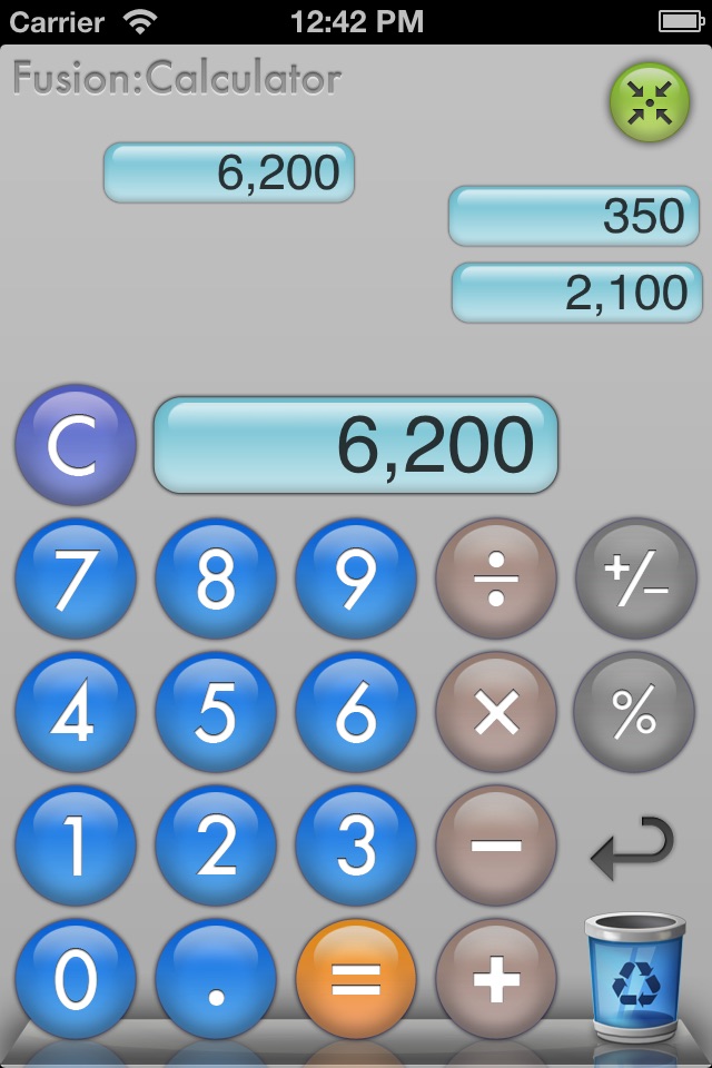 FusionCalc Lite screenshot 2