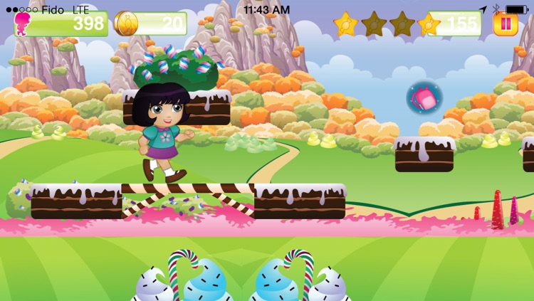 Candy World - Run Through Magical Land of Candies Free screenshot-3