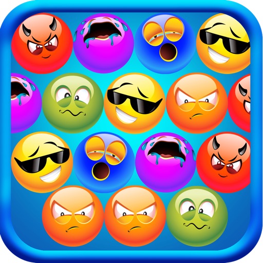 A Emoticons Connect Match Puzzle Game-s For 4 iPhone Pro icon